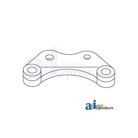 A & I Products Anchor, Pin Bracket (LH) 4" x6" x1" A-897911M1